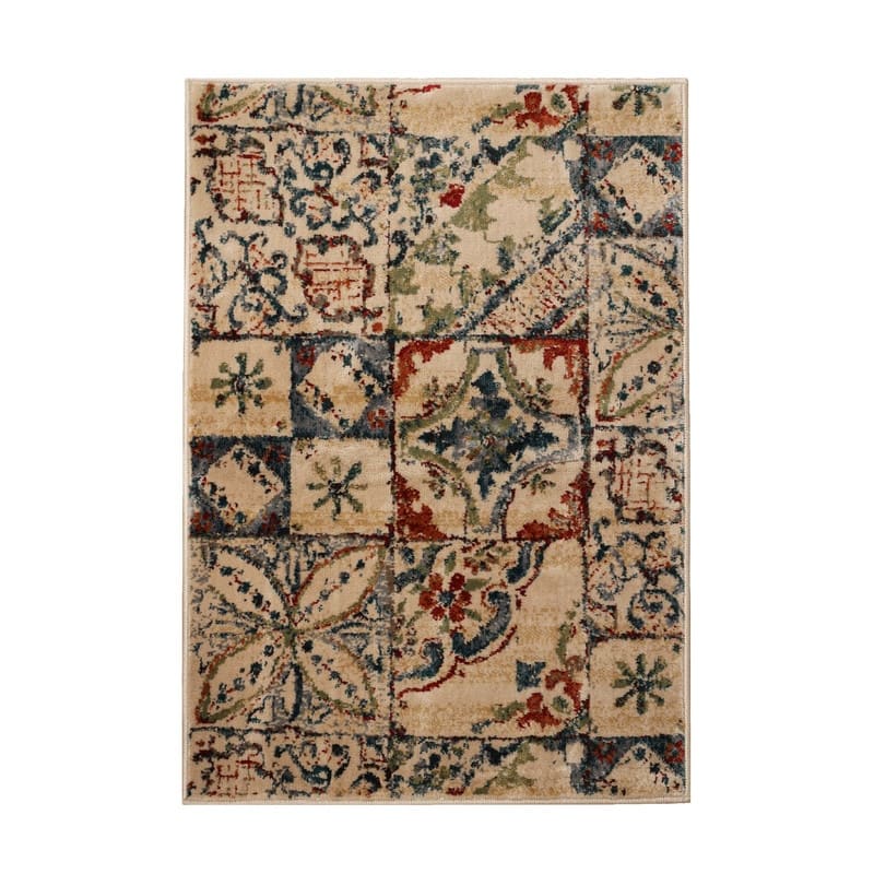 Superior Vanessa Modern Patchwork Indoor Runner or Area Rug