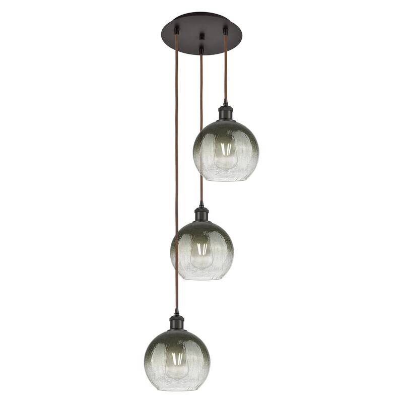 Innovations Lighting Endless Possibilities Ballston - Brookhaven Globe - 3 Light 14" Cord Hung Multi Pendant
