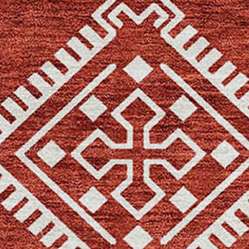 HomeRoots Southwestern Transitional Rectangle Outdoor Rug