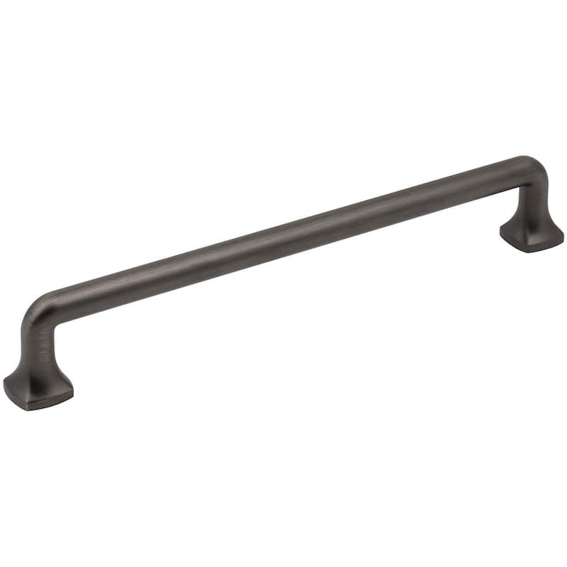 Jeffrey Alexander 663-192 Griffin 7-9/16" (192mm) Center to Center - Brushed Pewter