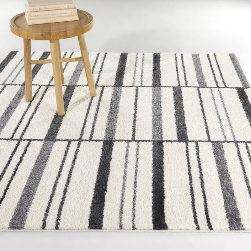 Gustave Modern Stripe Area Rug