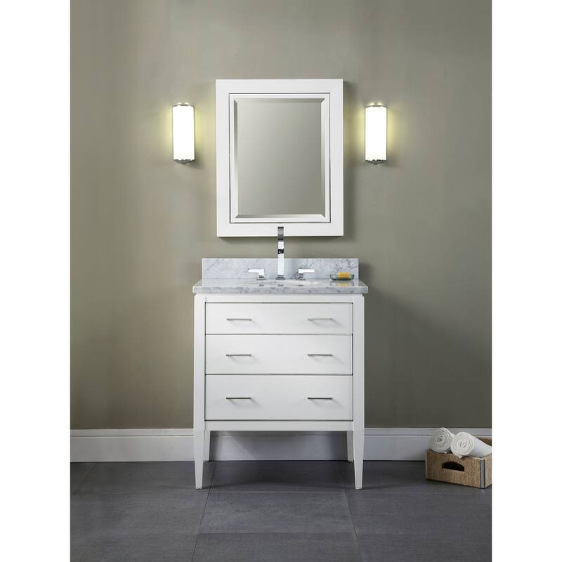 Manhattan 30-inch Vanity - White