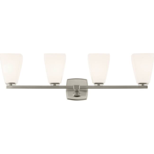 Kichler 55217 Marant 4 Light 33" Wide Vanity Light with Opal Glass