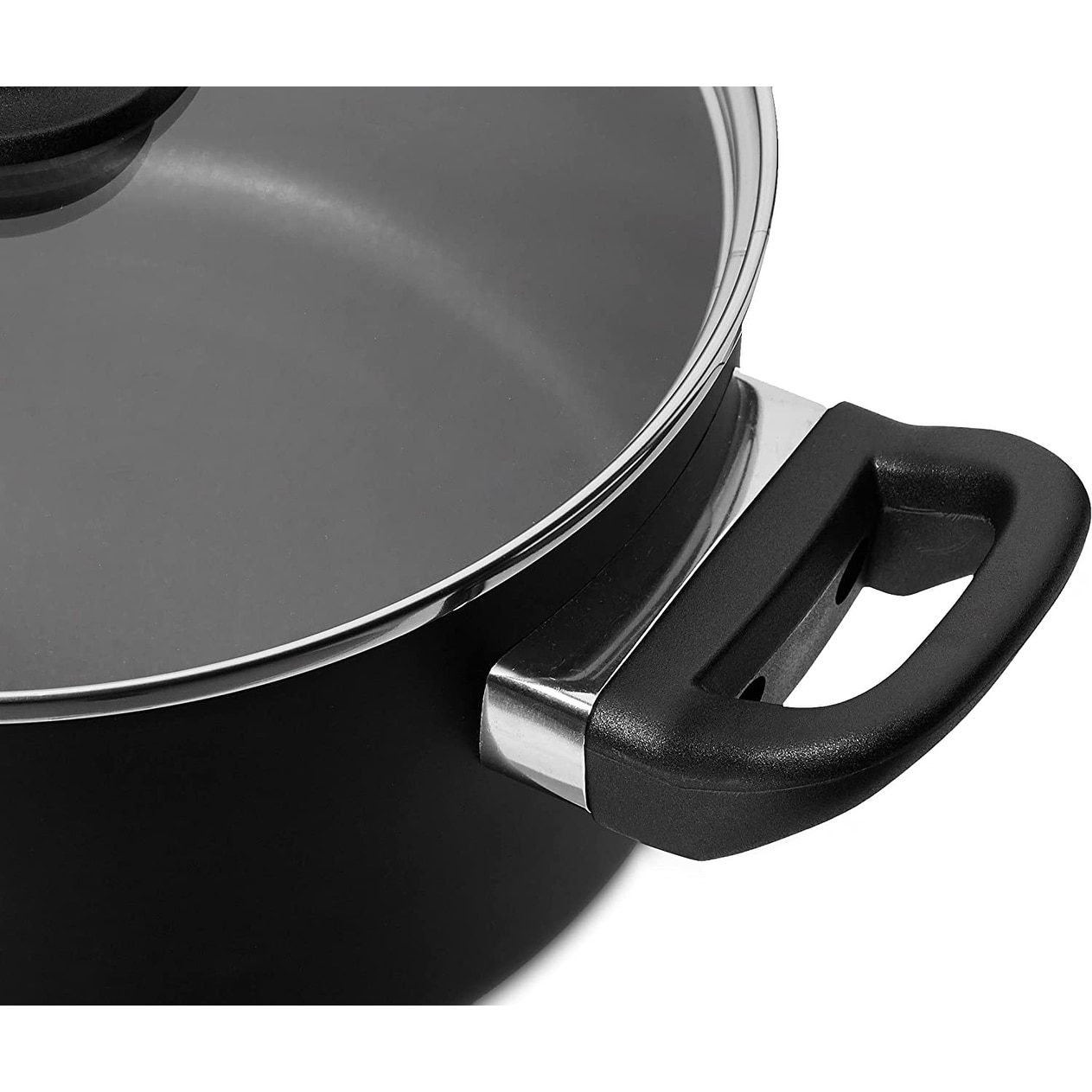 Basics 8-Piece Non-Stick Kitchen Cookware Set, Pots and Pans - Shop -  TexasRealFood
