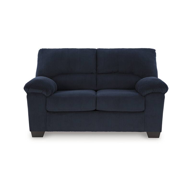 Signature Design by Ashley SimpleJoy Loveseat - 63"W x 38"D x 40"H