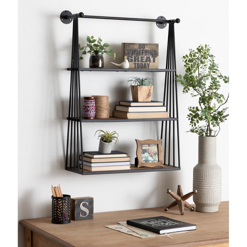 Carbon Loft Revell Wall-mounted Hanging Shelf - 23x30