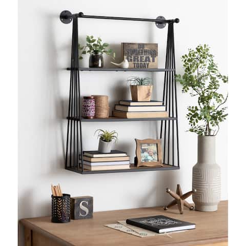 Carbon Loft Revell Wall-mounted Hanging Shelf - 23x30