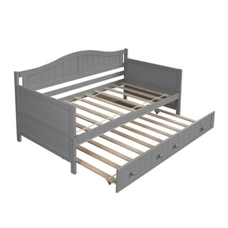 Unique Design sofa bed Gray day bed Solid Wood couch day bed - Bed Bath ...