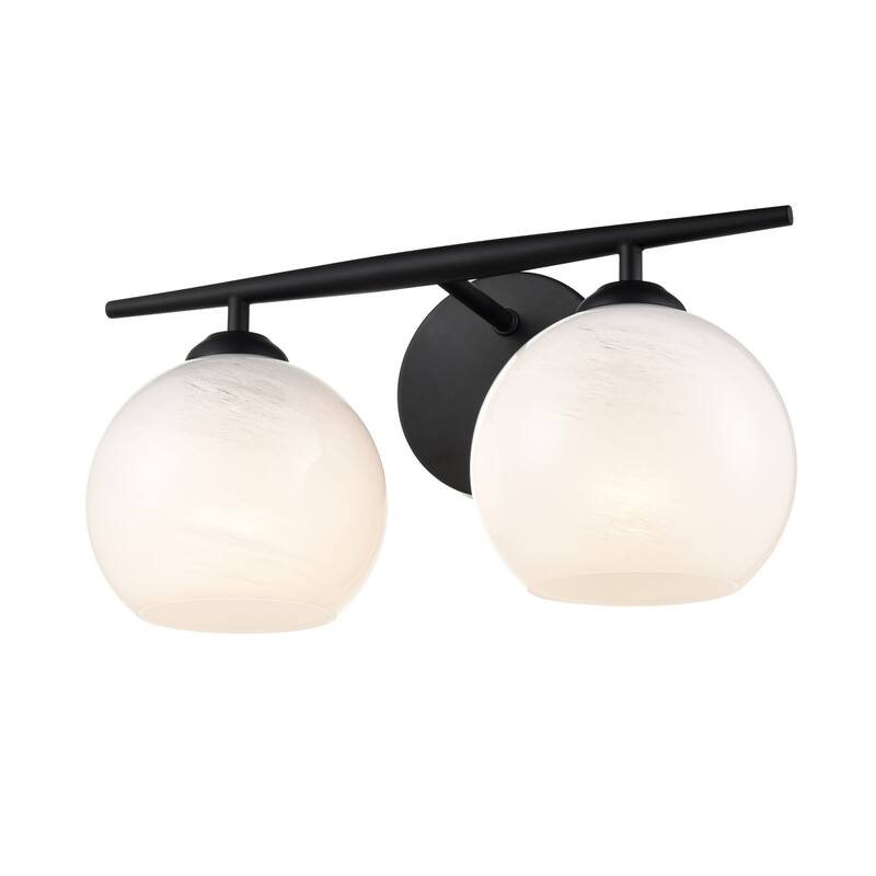Millennium Lighting 18102 Kimorra 2 Light 16" Wide Vanity Light - Matte Black
