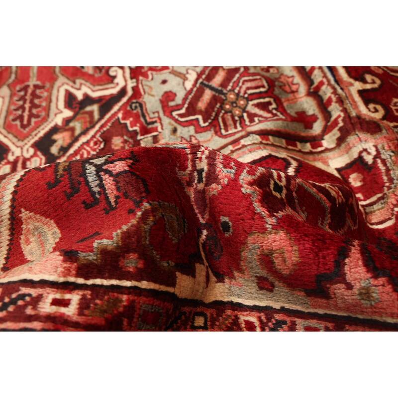 ECARPETGALLERY Hand-knotted Sarabi Red Wool Rug - 8'6 x 10'11