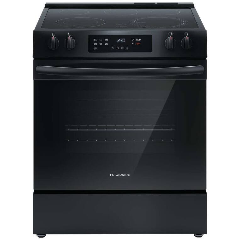 Frigidaire FCFE3062A 30" Wide 5.3 Cu. Ft. Electric Range with EvenTemp - Black