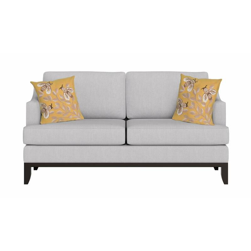 Liora Manne Visions III Bees Indoor/Outdoor Pillow Honey 20" Square