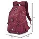 preview thumbnail 12 of 17, Backpack, Travel, or Work Bookbag with tablet sleeve, One Size, Pink Marble - Bubblegum Pink