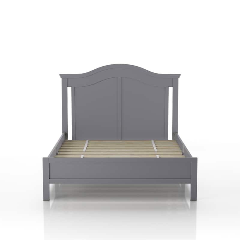 Furniture of America Camile Traditional Full-size Curved Platform Bed