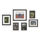 preview thumbnail 44 of 57, Kate and Laurel Bordeaux Gallery Wall Frame Set Black