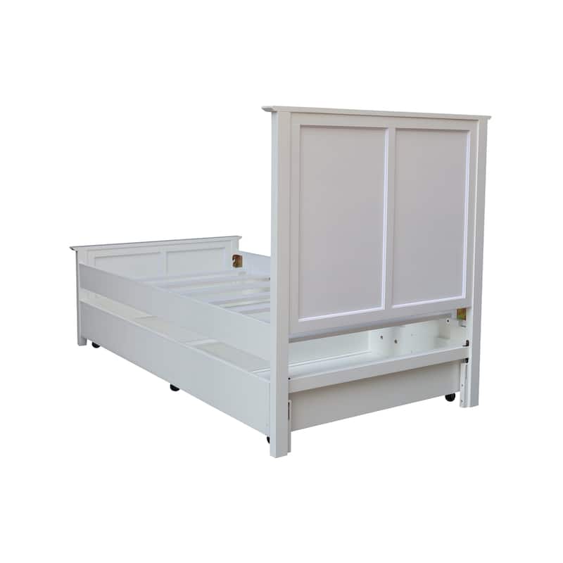 Heritage Solid Wood Twin Trundle Bed