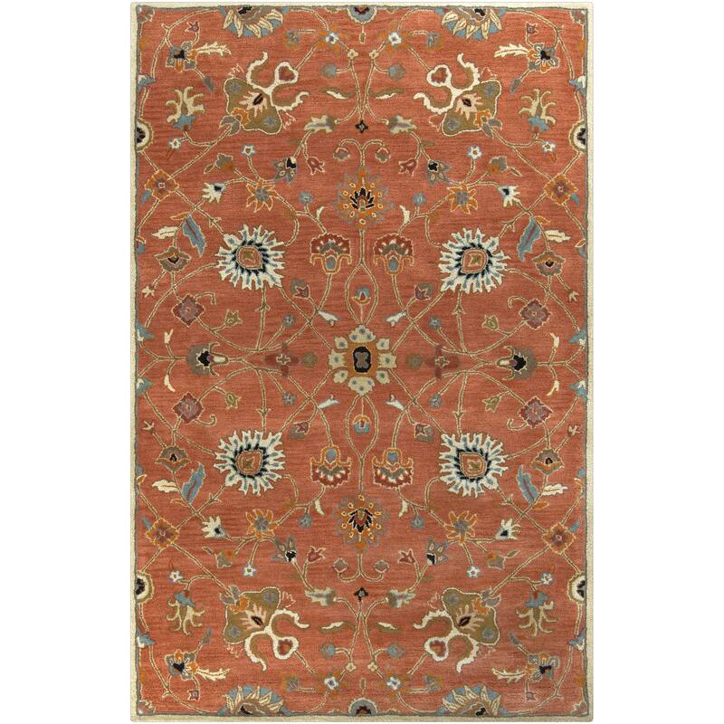 Hand-tufted Trey Traditional Wool Area Rug