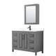 Option Dark Gray, Black Trim, White Cultured Marble Top