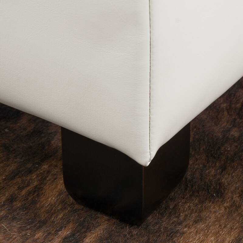 Upholstery Storage Ottoman Bench