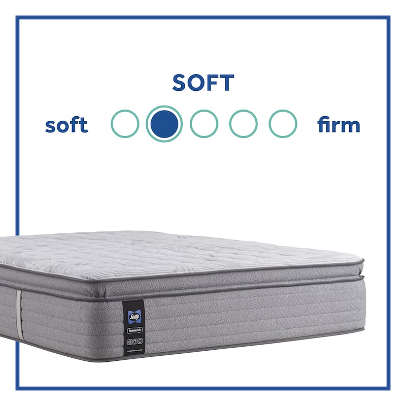Sealy Posturepedic Spring Reed 15-inch Soft Euro Pillow Top Mattress