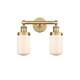 Option Brushed Brass / Matte White