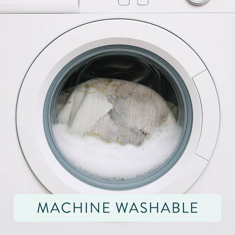 Machine Washable Indoor/ Outdoor Modern Brighton Chantille Rug