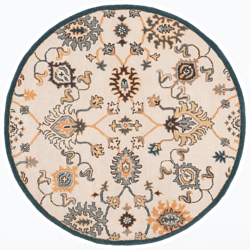 SAFAVIEH Handmade Heritage Trellis Traditional Wool Rug