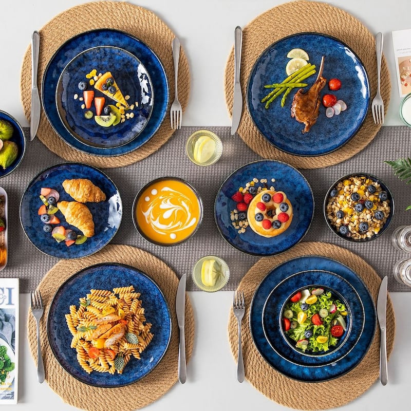 vancasso Starry Stoneware Glossy Elegance Glaze Dinnerware