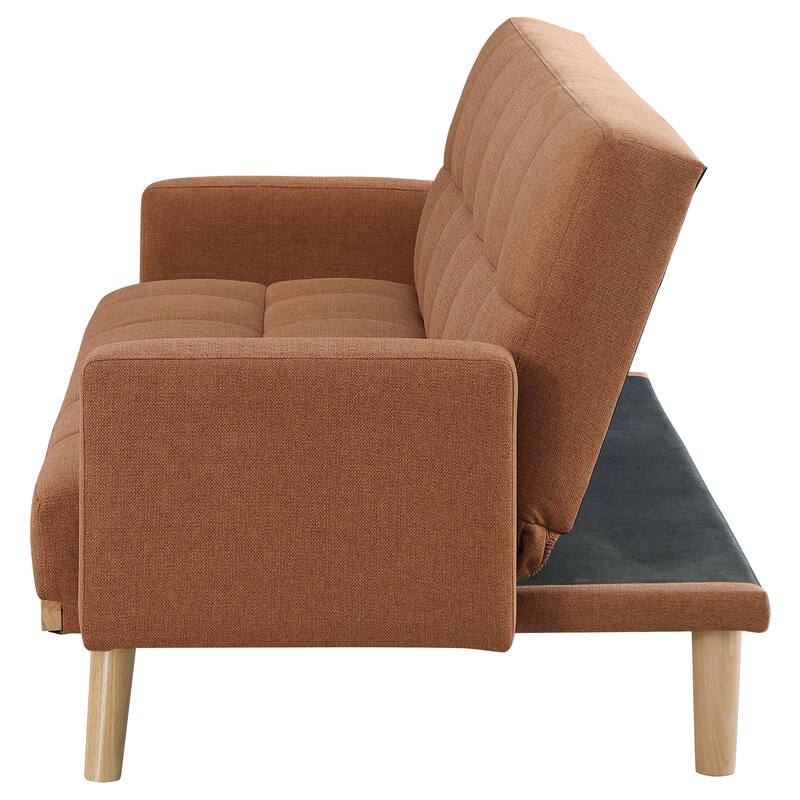 Kourtney Upholstered Tufted Convertible Sofa Bed