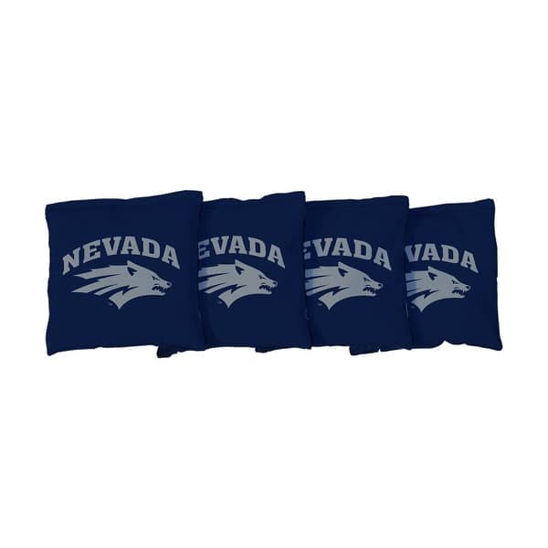 slide 2 of 3, Nevada Wolf Pack Blue Cornhole Bags All-Weather Resin Filled
