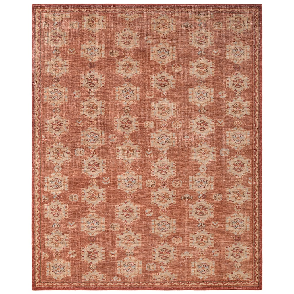 Terra by Obeetee Tuscany Evelyn Red Rug