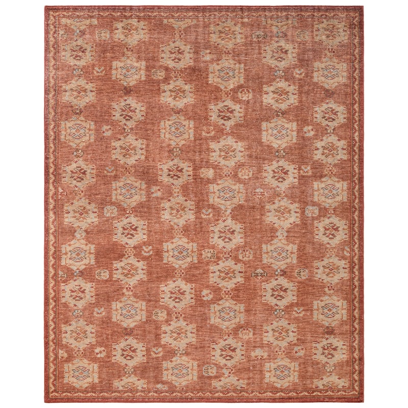 Terra by Obeetee Tuscany Evelyn Red Rug - Lavender/Ivory - 8'9" x 11'9"