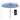 GDFStudio - 2-Tier 8.6ft Vented Patio Umbrella with Crank and Tiltable Canopy