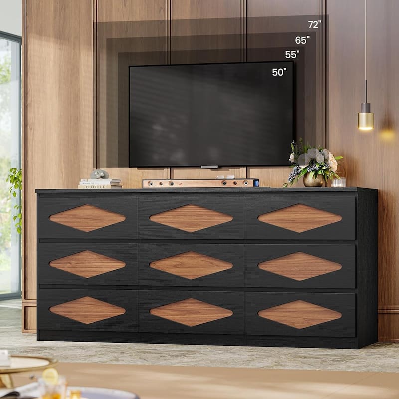 Dresser for Bedroom Chest of Deep Drawers Storage Dressers Organizer