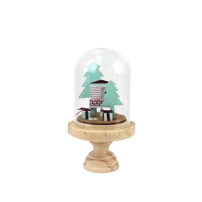 WOOD with GLASS DOME BEACH HUT & GIFTS