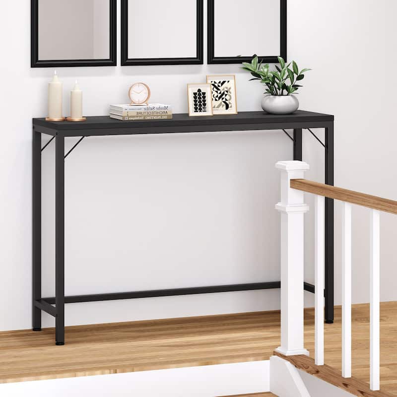 Narrow Console Table, with Outlets,