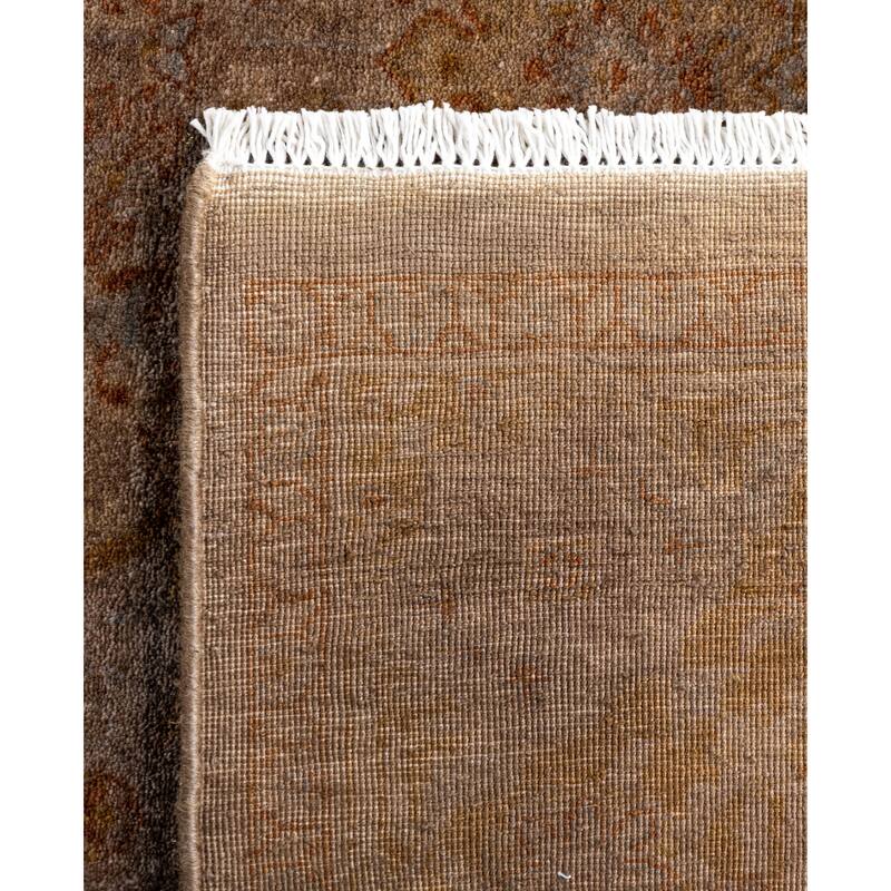 Overdyed One-of-a-Kind Hand-Knotted Area Rug - Beige - 4' 2" x 6' 1"