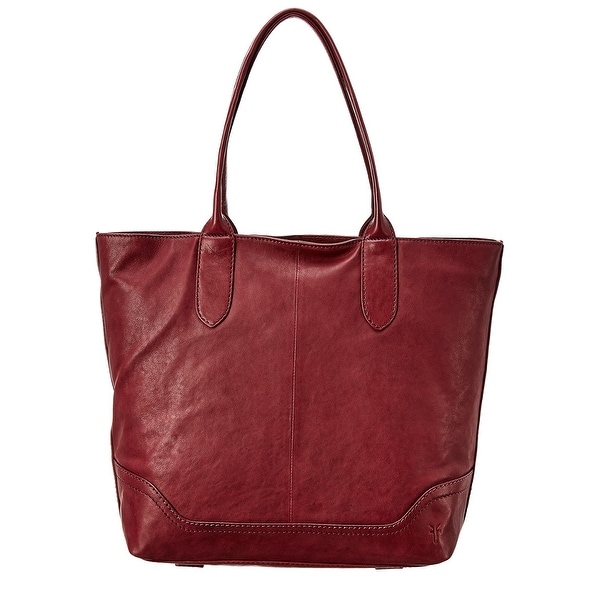 Shop Frye Madison Zipper Leather Tote - On Sale - Free Shipping Today - Overstock - 29819664
