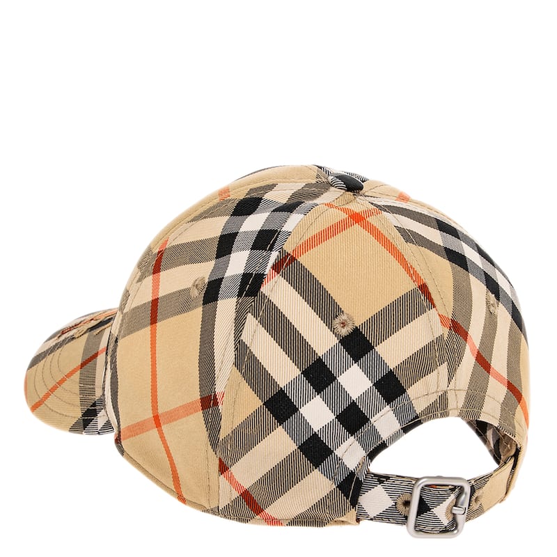Burberry Check EKD Twill Baseball Cap