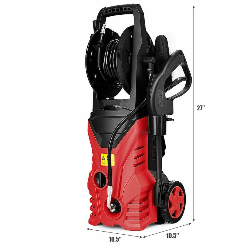 Costway 2030PSI Electric Pressure Washer Cleaner 1.7 GPM 1800W with - See Details