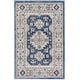 preview thumbnail 31 of 46, New Concept Washables Series 4 Indoor only Persian Area Rug 2' x 3' - Grey/Navy - Rectangle