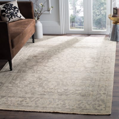 SAFAVIEH Hand-knotted Izmir Janiya Traditional Oriental Wool Rug with Fringe