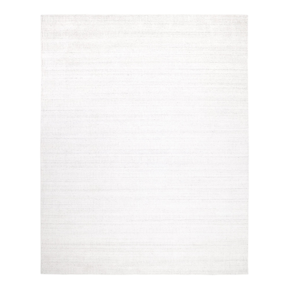 Overton Handmade Modern Contemporary Striped Area Rug