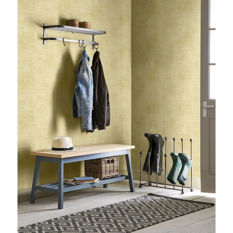 Seabrook Designs Eglantine Faux Unpasted Wallpaper