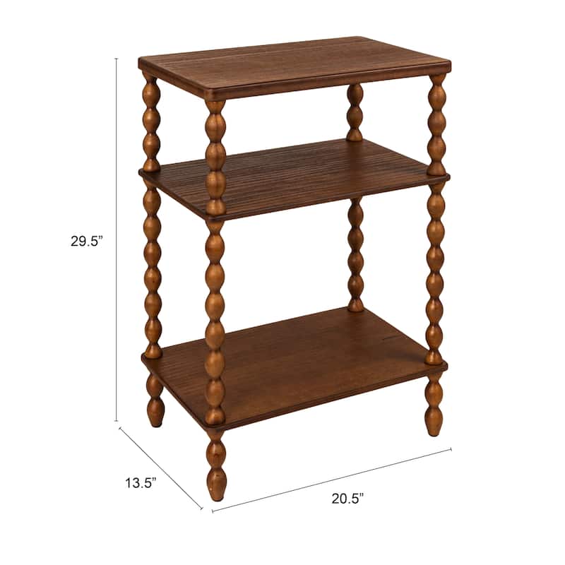 Charleswood Bobbin Leg Wood Accent Table