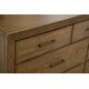 preview thumbnail 15 of 16, Abbyson Retro Mid Century Wood 7 Drawer Dresser and Mirror
