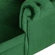 preview thumbnail 7 of 23, Houck Modern Glam Tufted Velvet Tete-a-Tete Chaise Lounge with Accent Pillows by Christopher Knight Home