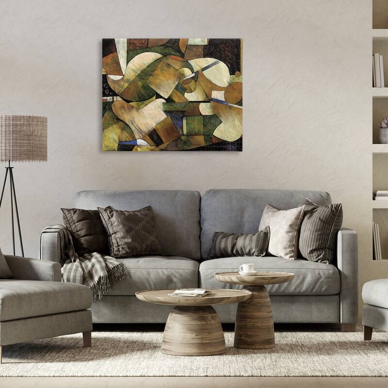 Stupell Expressive Geometric Abstraction Canvas Wall Art Design By Jonathan Parsons