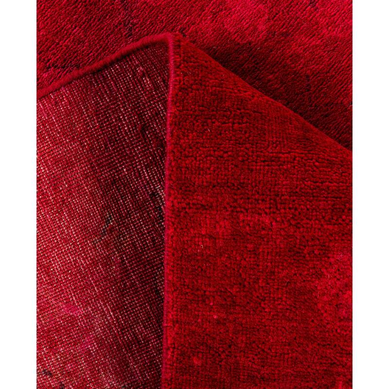 Overdyed One-of-a-Kind Hand-Knotted Area Rug - Pink - 3' 1" x 5' 6"