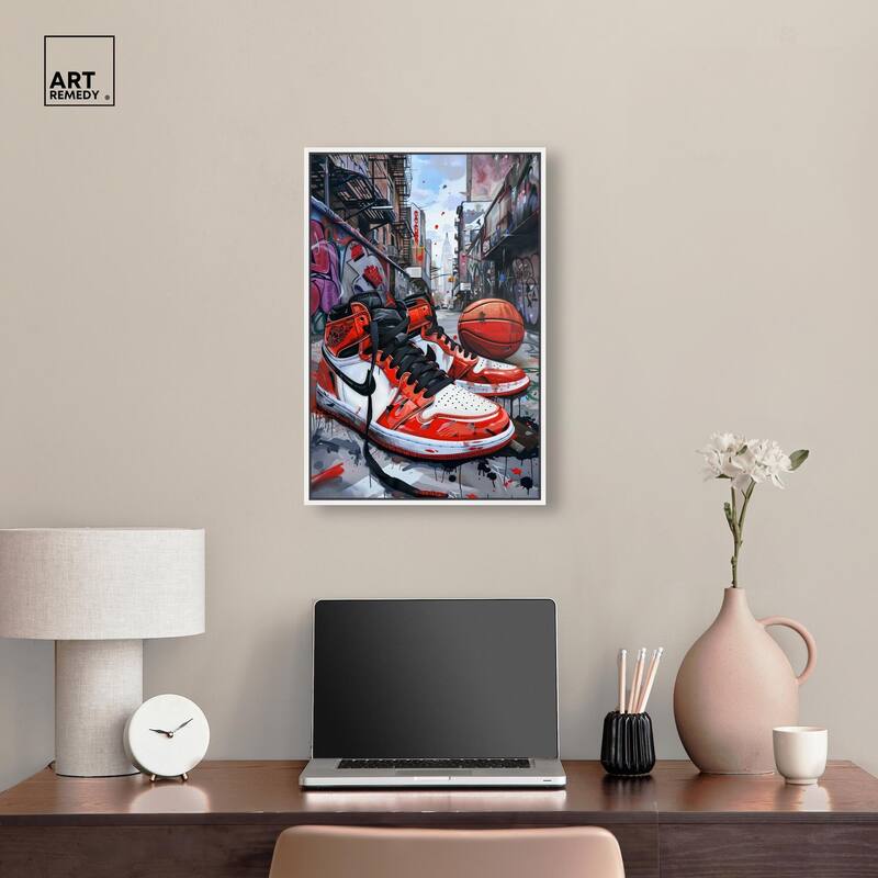 Streetwise Sneakers Canvas by Art Remedy